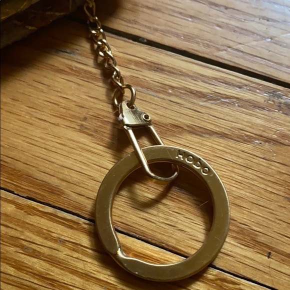 Gold Floral Hobo Wristlet/Wallet - Picture 4 of 8